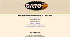 Desktop Screenshot of catorockets.org